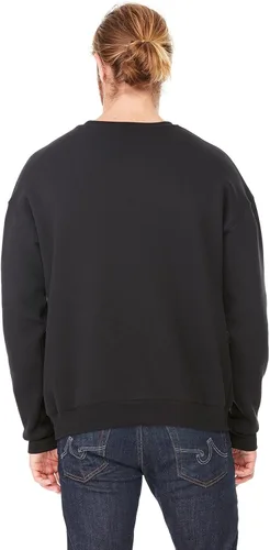 Vista 2 de Bella Canvas Forro polar con hombros caídos para hombre