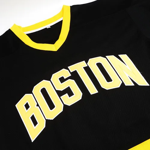 Vista 4 de Camiseta de hockey sobre hielo de película para hombres ropa de hip hop de los años 90, camisetas de práctica de hockey para hombres 18#
