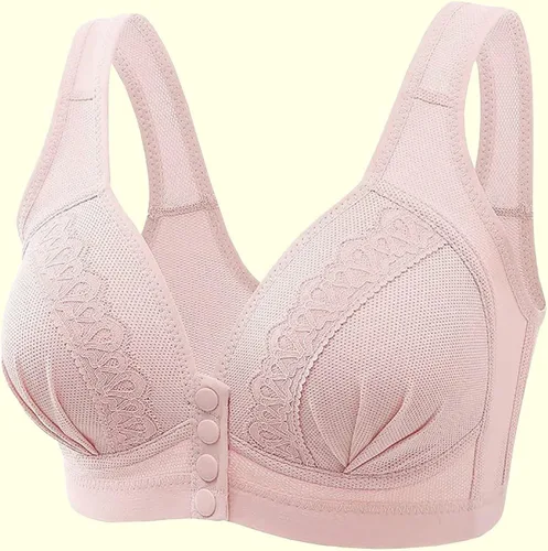 Vista 74 de Brasier sin aros para mujer, brasier sin aros, cómodo brasier sin varillas, ropa interior diaria