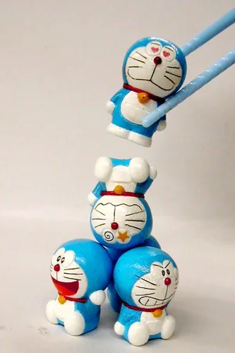 Vista 9 de Epoch Doraemon Darake Balance Game (importación de Japón)