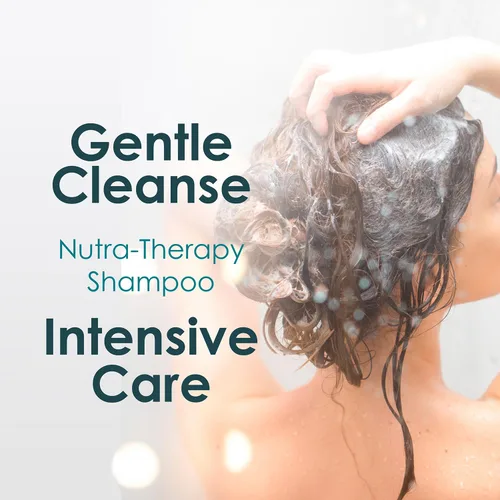 Vista 4 de SH-RD Nutra-Therapy Champú para cabello seco dañado Champú proteico que reduce las puntas abiertas Hidrata el cabello encrespado Adecuado