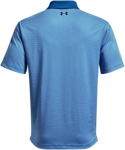 Vista 5 de Under Armour Performance - Camiseta de golf tipo polo a rayas para hombre