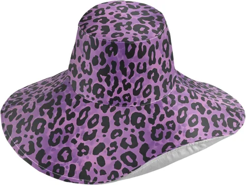 Vista 18 de MNSRUU Wide Brim Hats Skull Sun Hat Packable Sun Visors Floppy Summer Beach Hat for UV Protection