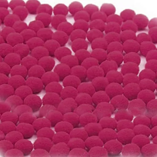 Vista 33 de 1000 pompones para manualidades de 1 pulgada, bolas de pompón mullidas de Navidad, pequeñas bolas de pompones para manualidades, proyectos