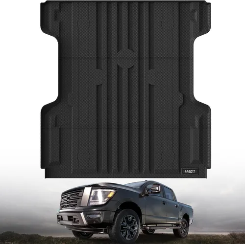 Vista 27 de LASFIT Tapete para caja de camioneta para Ford F250 F350 F450 2009-2016 de 6.75 pies Super Duty 81.9 pulgadas