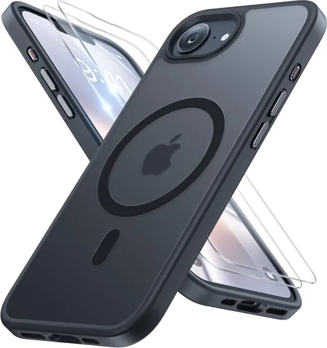 Vista 132 de Miracase Funda diseñada para iPhone SE 2022/SE 2020/7/8, funda multicolor de silicona a prueba de golpes (rojo)