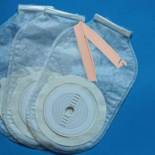 Vista 5 de Healifty Juego de abrazaderas de bolsa drenable, suministros de bolsas de colostomía, clip de ostomía, bolsa de drenaje de cola, cierre de cola