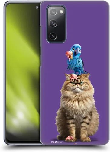 Vista 13 de Head Case Designs P.D. Moreno Cat WC Furry Fun Artwork - Carcasa rígida con licencia oficial compatible con Samsung Galaxy S20 FE / 5G WC para gatos