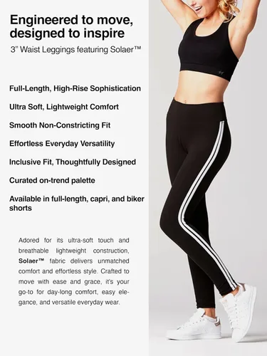 Vista 547 de Conceited - Leggings para mujer, longitud completa, ciclismo y capri, talla regular y extragrande