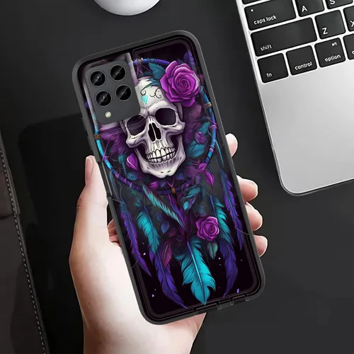 Vista 7 de Funda para Revvl 6 Pro 5G, híbrida de doble capa (tapa a prueba de polvo integrada) (soporte magnético para automóvil) a prueba de golpes