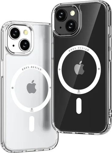 Vista 48 de ONES Funda delgada transparente para iPhone 8 Plus/7 Plus, PC + TPU híbrido, protección contra caídas de grado militar [antiamarillamiento], funda