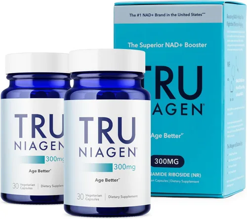 Vista 12 de TRU NIAGEN Suplemento NAD patentado para la función cerebral, antienvejecimiento y regeneración celular, 300 mg de niagen, 30 porciones Apoya