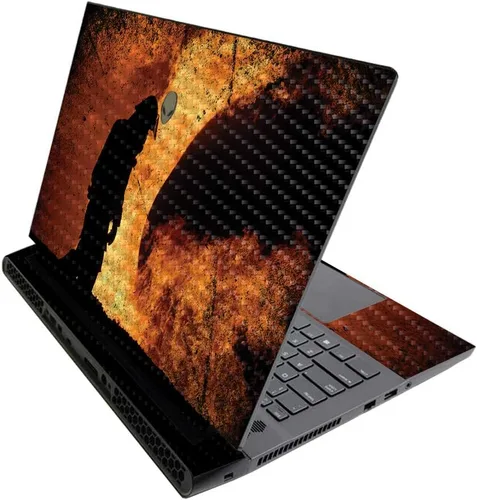 Vista 483 de MightySkins - Skin brillante con purpurina para Alienware M17 R3 (2020) y M17 R4 (2021) - Diversión de los años 90 Acabado duradero con purpurina