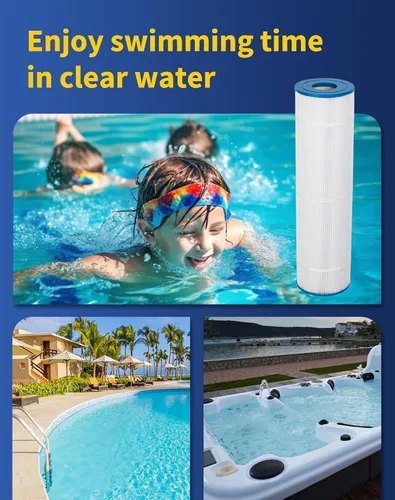 Vista 6 de ZOTEE El filtro de piscina PCC105 reemplaza a Pentair CCP420, PCC105-PAK4,178584, C-7471, Darlly 71053,817-0106, R173576, Filbur FC-1977,105 pies