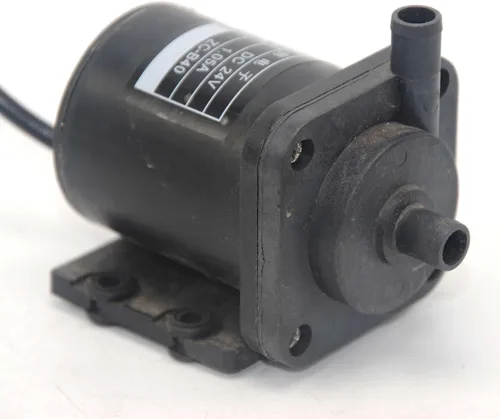 Vista 2 de 24V DC ZC-B40 bomba de agua caliente mini sin escobillas magnética alta temperatura 100 grados C