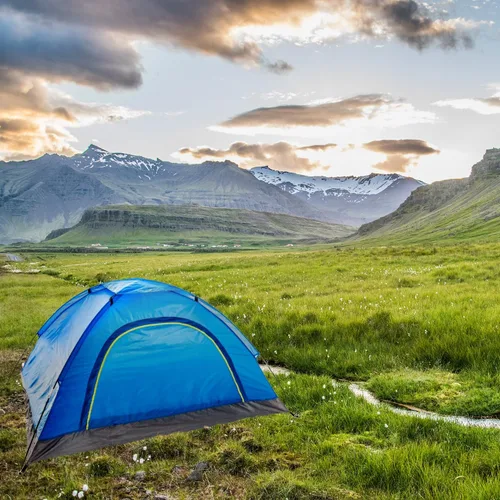 Vista 7 de Paquete de 10 tiendas de campaña a granel para 2 personas sin hogar, exploradores, camping, mochileros, impermeables, ligeras, fáciles de instalar