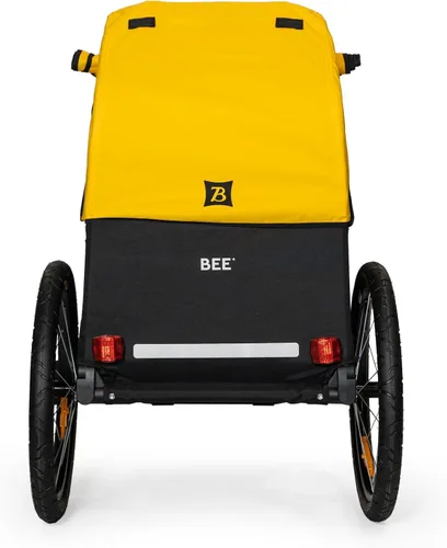 Vista 5 de Burley Bee, Remolque para Bicicleta de 1 y 2 Asientos, Ligero, Remolque Solo para Bicicletas de Niños