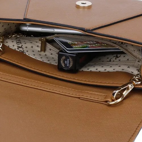 Vista 6 de KKXIU Elegante bolso de mano de cuero sintético para mujer bolso de mano para fiesta boda baile de graduación