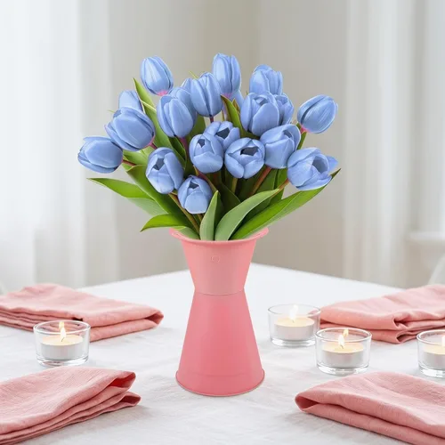 Vista 7 de LABRIMP 10 bases para ramo de flores de 5.46 pulgadas, soporte de flores de plástico para centros de mesa de boda, decoración de eventos