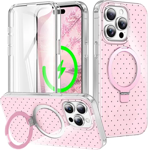 Vista 115 de Funda para iPhone 16 con protector de pantalla-Lotus A25