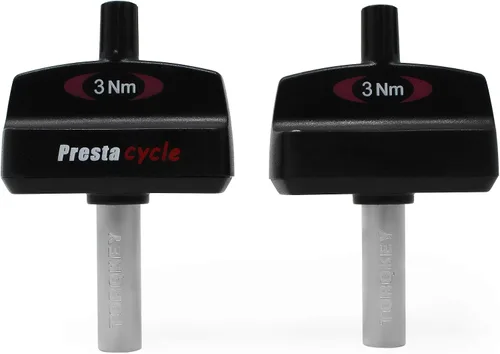 Vista 7 de Prestacycle Mini Bike TorqKeys - Herramienta de par preestablecida con 6 puntas y soporte - Compatible con broca hexagonal estándar de 1/4" - Elige