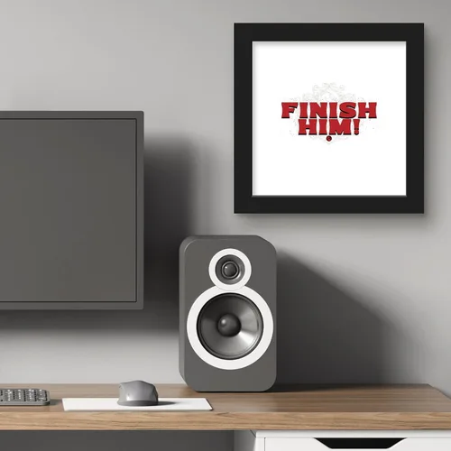 Vista 5 de Trends International Gallery Pops Mortal Kombat 1 - Arte de pared con acabado él, versión enmarcada negra, 12 x 12 pulgadas