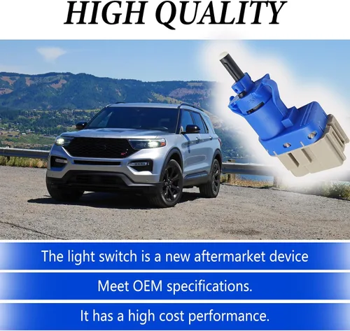 Vista 5 de Interruptor de luz de freno de freno de 4 pines, compatible con Ford F150 F250 F350 Focus/Mazda 2 3 5 6/Lincoln MKC MKT, OEM: 4838697 8T4T-9G854-AA