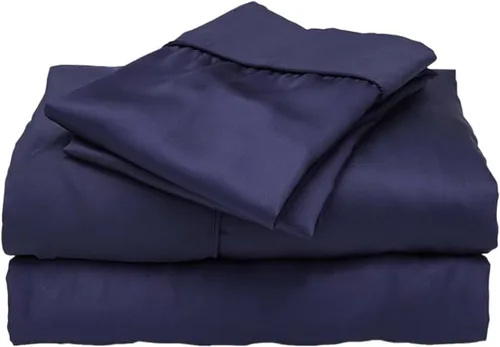 Vista 9 de ettitude Juego de sábanas estándar 100% lyocell de bambú orgánico, nube (blanco), matrimonial, sábanas transpirables, ropa de cama, satén, tela a