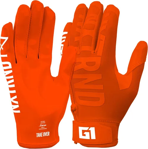 Vista 20 de Nxtrnd G1 - Guantes de fútbol juvenil, guantes receptores adhesivos para niños