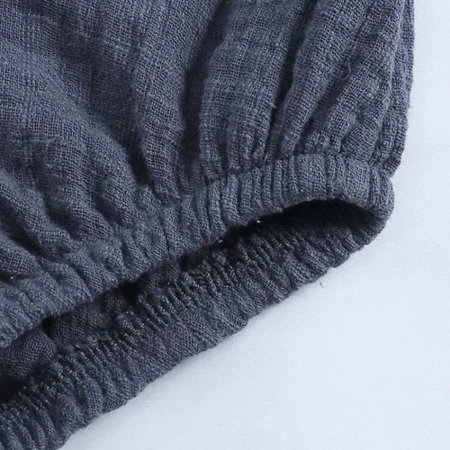 Vista 6 de MYGBCPJS Conjunto de 2 piezas de camiseta + pantalones cortos de algodón para bebés y niñas