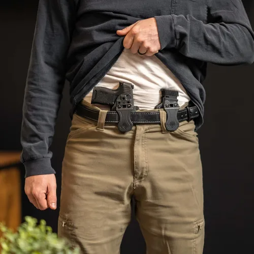 Vista 6 de Alien Gear Photon Mag Carrier - Adjustable Cant, Retention, Ride Height - IWB/OWB Magazine Holder - Sidecar - Mag Holder, Tactical Mag Pouch - Made