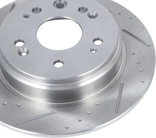 Vista 6 de SCITOO Rotores de freno trasero para Honda para CR-V 2002-2004 Frenos de disco perforados y ranurados Rotores de reemplazo: 31304