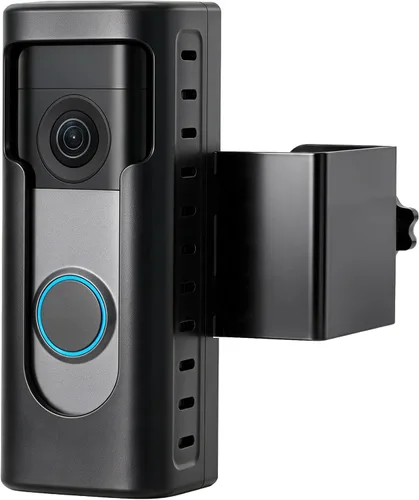 Vista 10 de KIMILAR Soporte para Timbre de Video Antirrobo Mejorado 2024, No Bloquea el Sensor de Movimiento del Timbre, Soporte de Montaje Ajustable Sin
