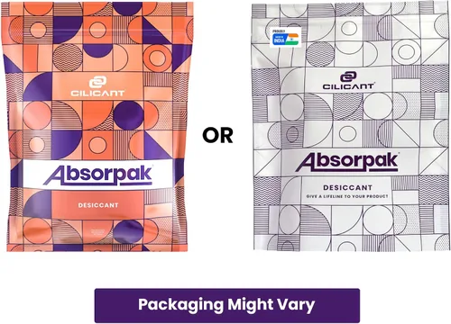 Vista 9 de Absorpak - Paquetes de desecantes para almacenamiento – Paquetes de gel de sílice para control de humedad – 200 unidades (0.18 oz cada uno)