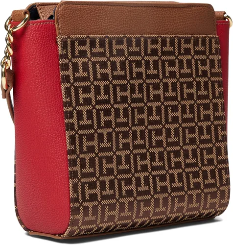 Vista 2 de Tommy Hilfiger Antonella II Crossbody Square Monogram Jacquard