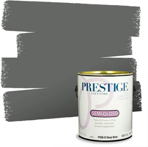 Vista 153 de Prestige Paints - 2 en 1, pintura base y pintura de exterior, P400-D-SW7053