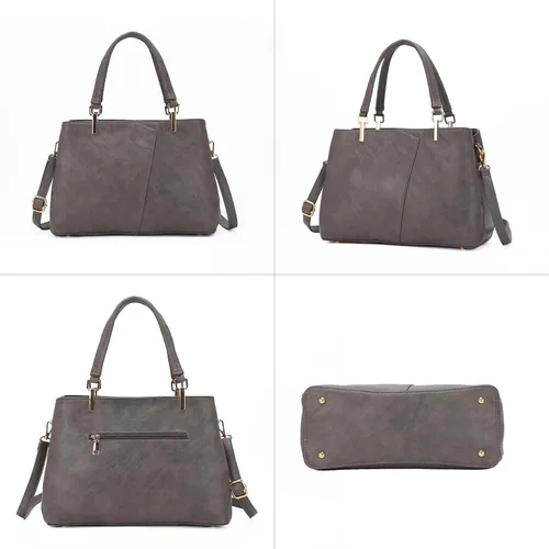 Vista 5 de KouLi Buir Hobo, bolsos y bolsos de piel sintética hombro, bandolera, asa superior, bolsas de mano para mujer