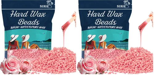 Vista 8 de Sukh Cuentas de cera dura para depilación – 15.17 oz, rosa, sin colofonia, hidratante, suave con la piel, evita quemaduras de afeitar, unisex