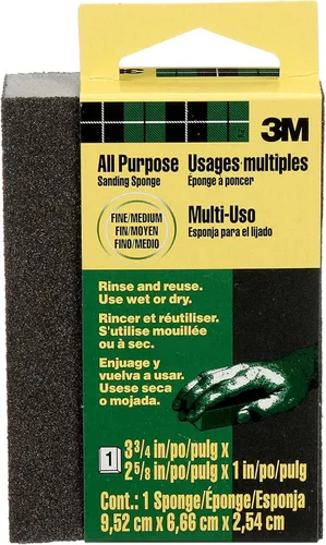 Vista 12 de 3M 907NA 907-ESF Esponja de lijado, 3-3/4 in x 2-5/8 in
