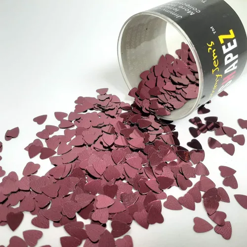 Vista 16 de Confetti Heart 1/4" Baby Mix - Paquete al por menor #8637 QS0