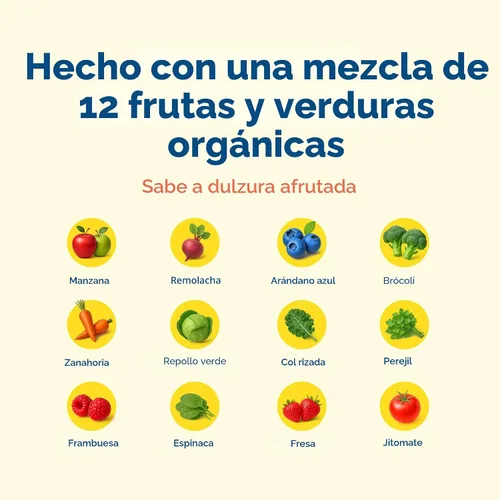 Vista 6 de Hiya Multivitamínico para niños, más de 15 vitaminas y minerales esenciales con frutas y verduras para mayores de 2 años, apoya el crecimiento