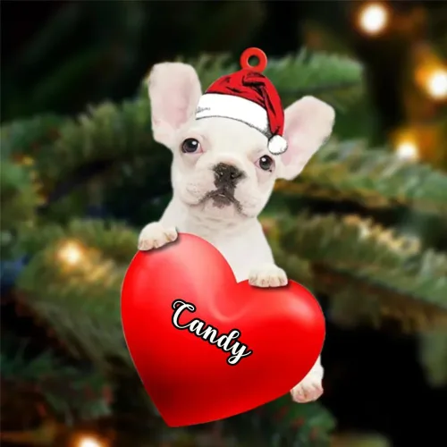 Vista 149 de Adornos de Navidad personalizados para perros, nombre personalizado, adorno de Malamute de Alaska, adornos acrílicos, regalos de Navidad, amantes