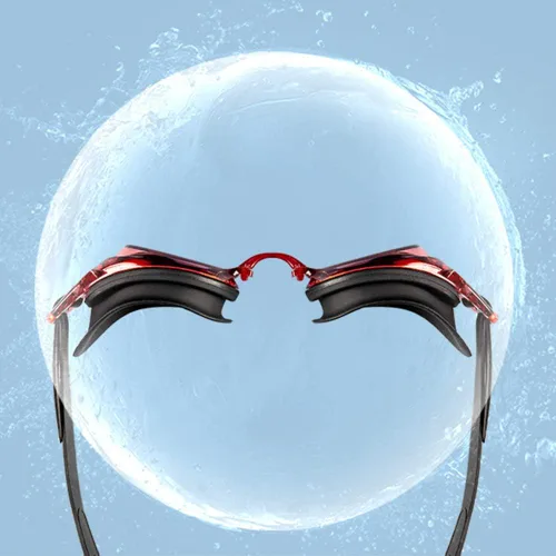 Vista 3 de ROER - Gafas de natación con equipo deportivo correctivo miope, sin fugas, antivaho para hombre miope, mujer y adulto