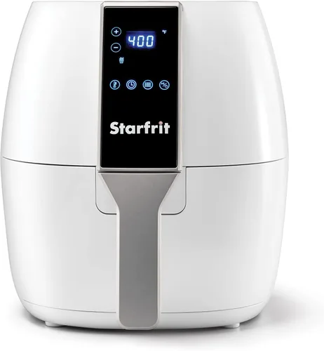 Vista 2 de Starfrit Freidora de aire digital eléctrica - Capacidad de 3.5L - Pantalla táctil LED - 7 funciones preestablecidas - 1400W