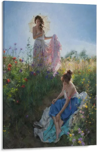Vista 11 de Vicente Romero Redondo - Póster de pinturas artísticas de pared (32) marcos de fotos, regalos, lienzo, arte de pared, impresiones decorativas