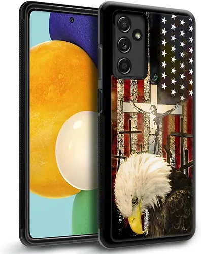 Vista 17 de Funda compatible con Samsung Galaxy A13, funda protectora de fútbol americano para hombres y mujeres, goma de silicona suave antideslizante y a