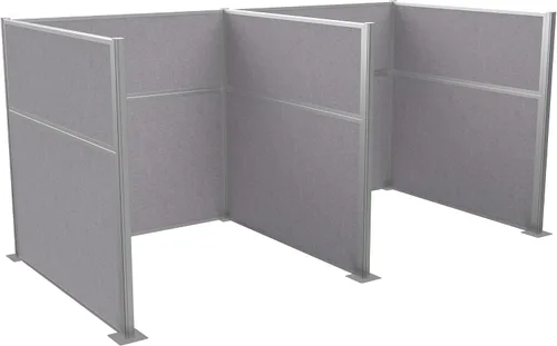 Vista 39 de Versare Kit de cubículo de panel de silencio Paredes de división de estación de trabajo Paredes de cubículo de amortiguación de sonido