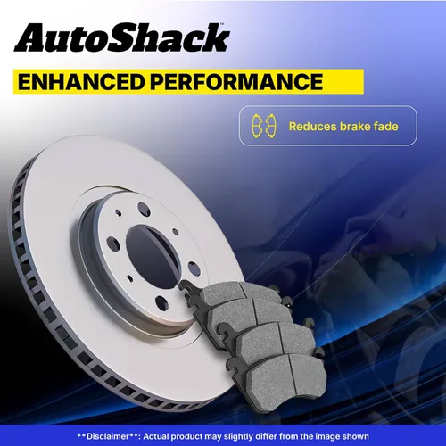 Vista 7 de AutoShack Kit de Rotores de Freno Delanteros y Traseros con Pastillas de Freno Cerámicas de Reemplazo para Saturn Vue, Pontiac Torrent, Suzuki XL-7