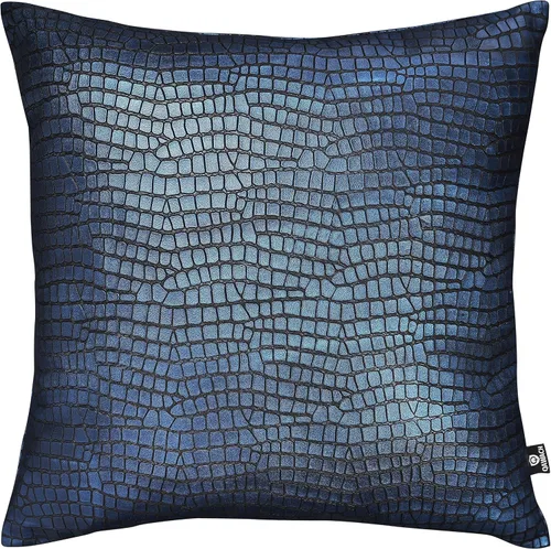 Vista 26 de Funda de almohada de piel de cordero – Funda de cojín para sofá – Fundas decorativas para sala de estar o dormitorio, 14 x 14 pulgadas – Negro