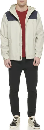 Vista 2 de Tommy Hilfiger Chaqueta impermeable con capucha Legacy para hombre